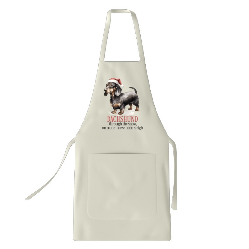 Tacskó Karácsony 2 Kötény