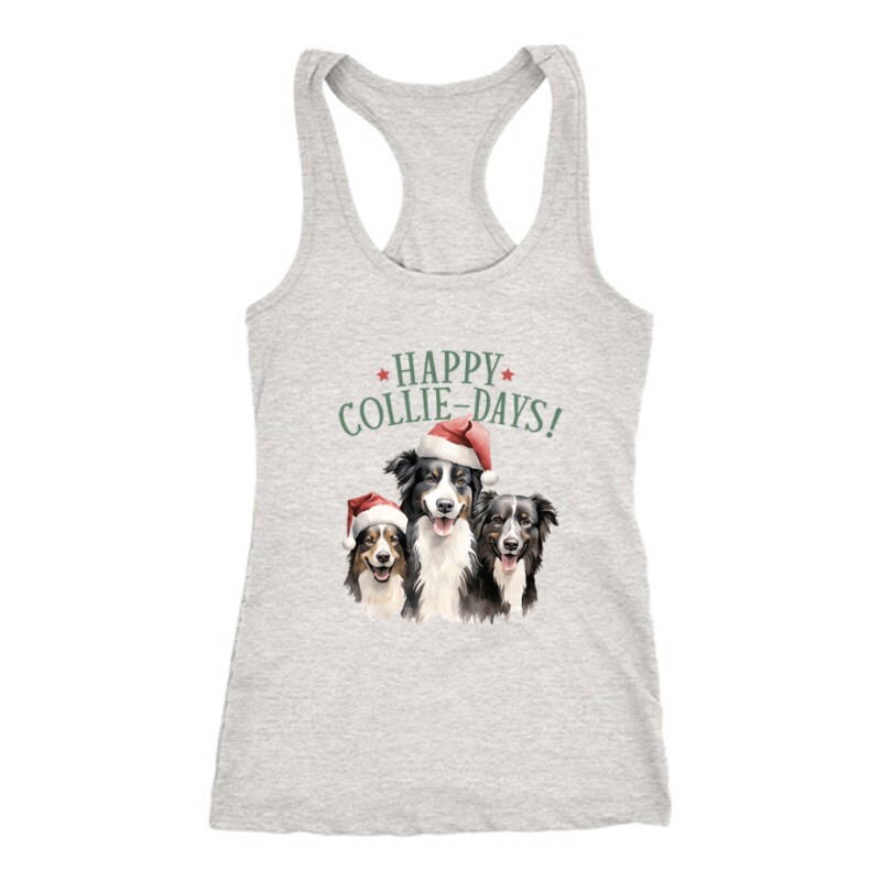 Border collie Karácsony Női Trikó