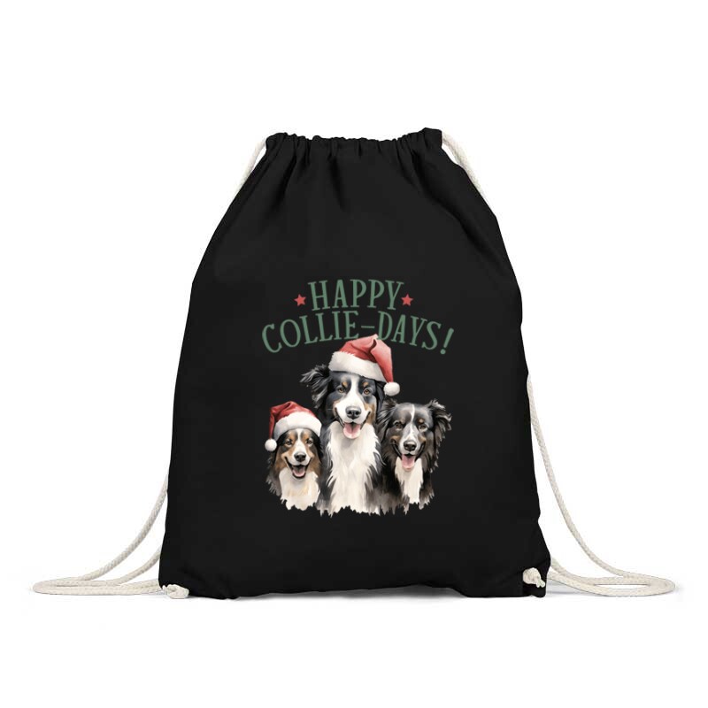 Border collie Karácsony Hátizsák