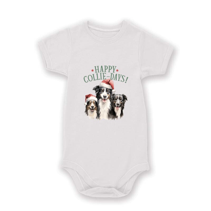 Border collie Karácsony Baby Body