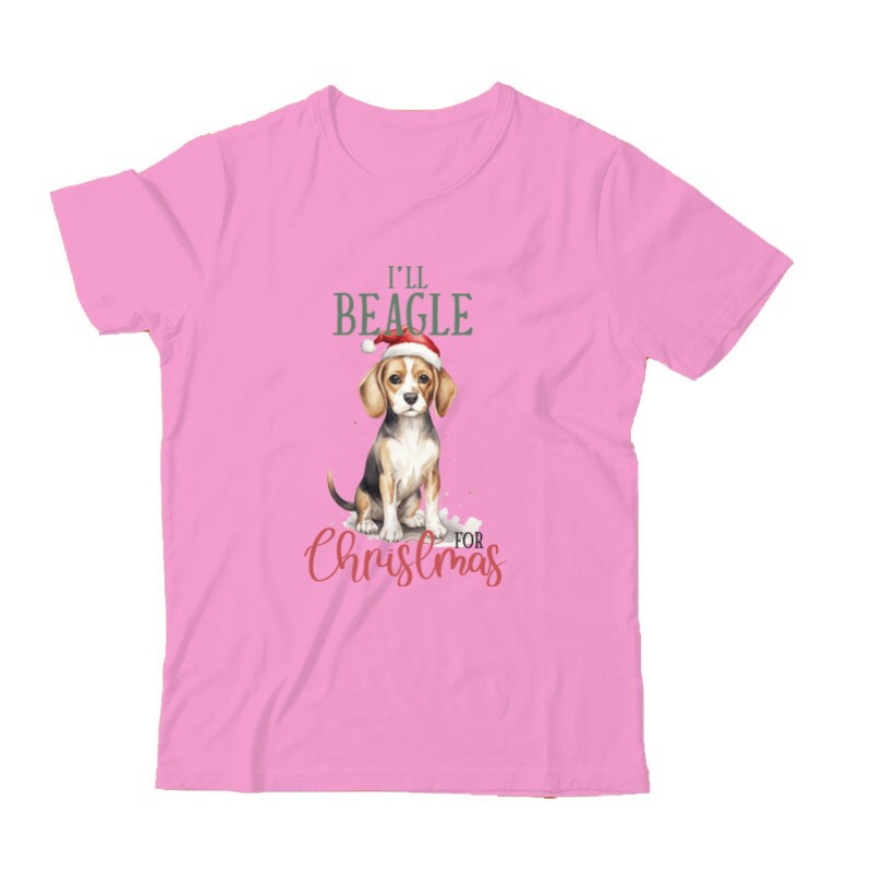Beagle Karácsony Gyermek Póló