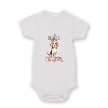 Beagle Karácsony Baby Body