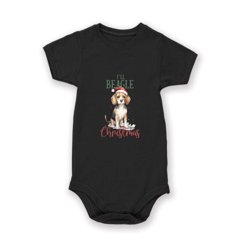 Beagle Karácsony Baby Body