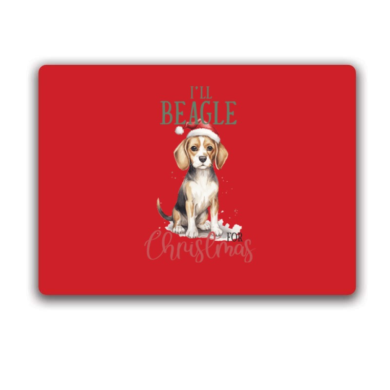 Beagle Karácsony Egérpad