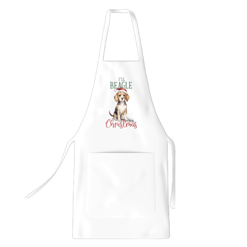 Beagle Karácsony Kötény