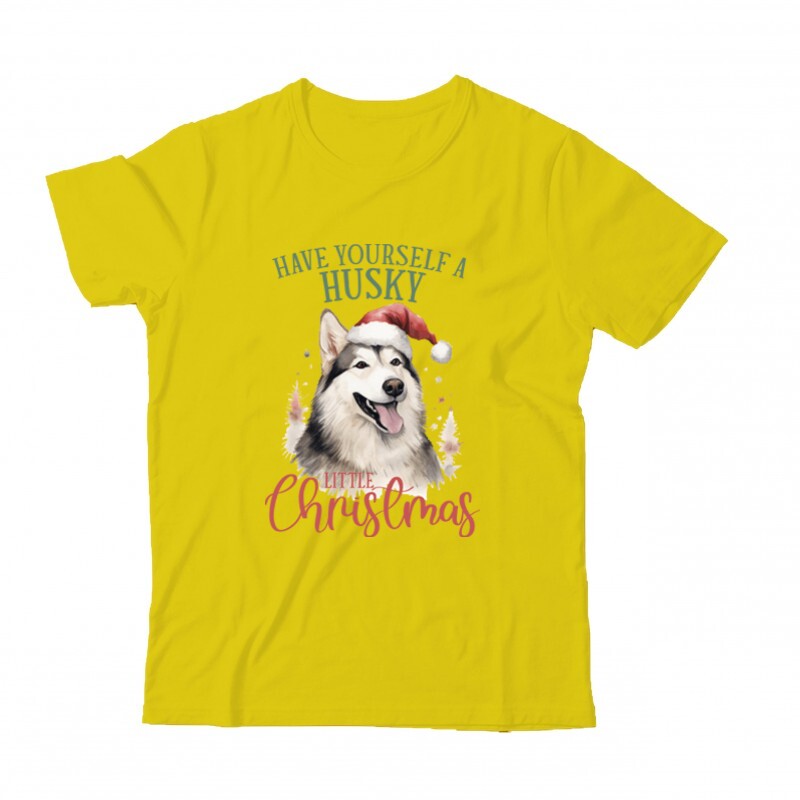 Husky Karácsony Gyermek Póló