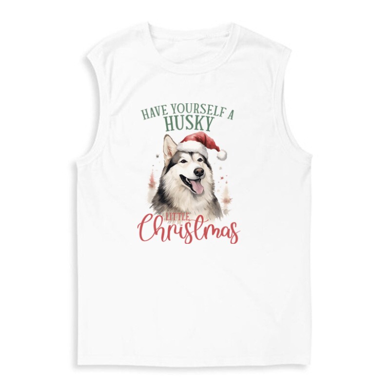 Husky Karácsony Férfi Trikó