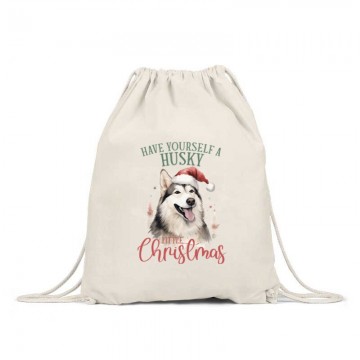 Husky Karácsony Hátizsák