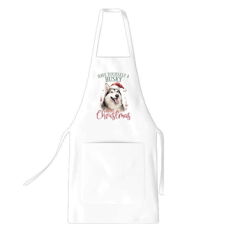 Husky Karácsony Kötény