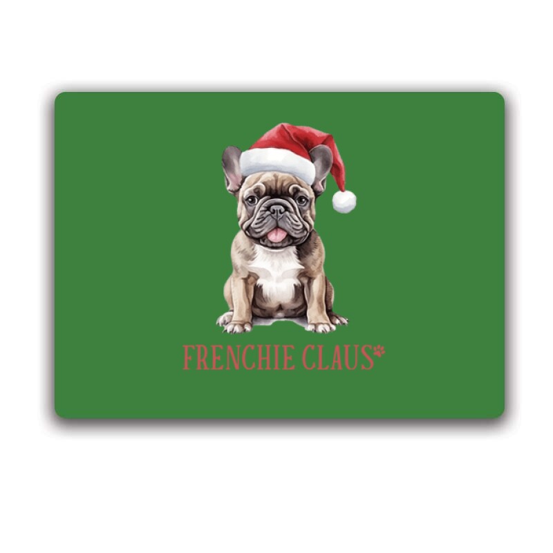 Francia Bulldog Karácsony Egérpad