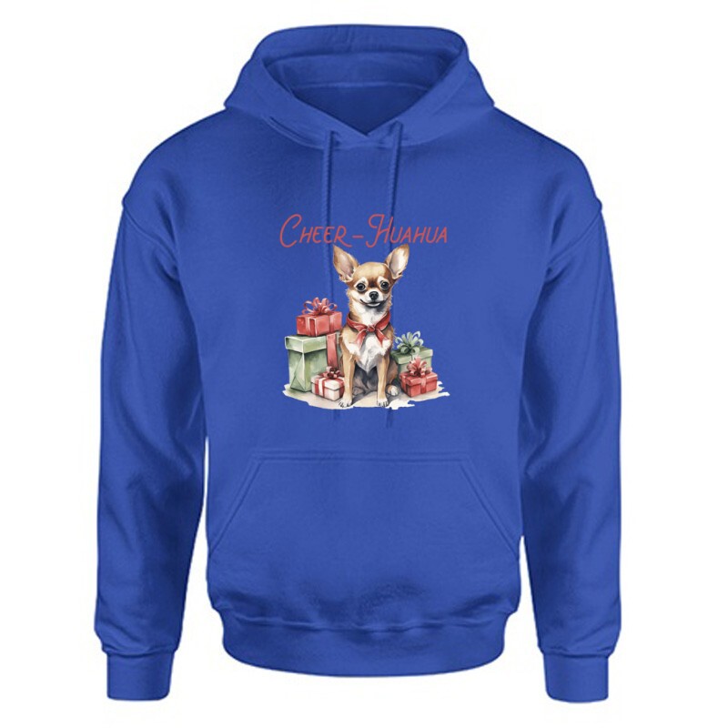 Csivava Karácsony Unisex Kapucnis Pulcsi