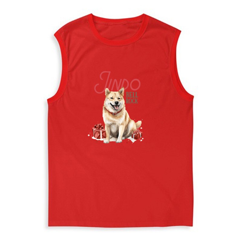 Shiba Inu Karácsony 2 Férfi Trikó