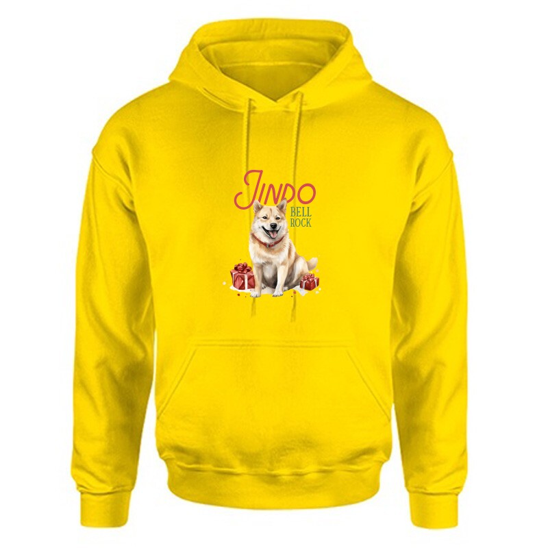 Shiba Inu Karácsony 2 Unisex Kapucnis Pulcsi