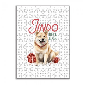 Shiba Inu Karácsony 2 Puzzle
