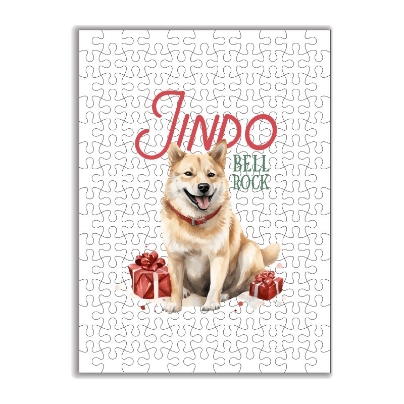Shiba Inu Karácsony 2 Puzzle