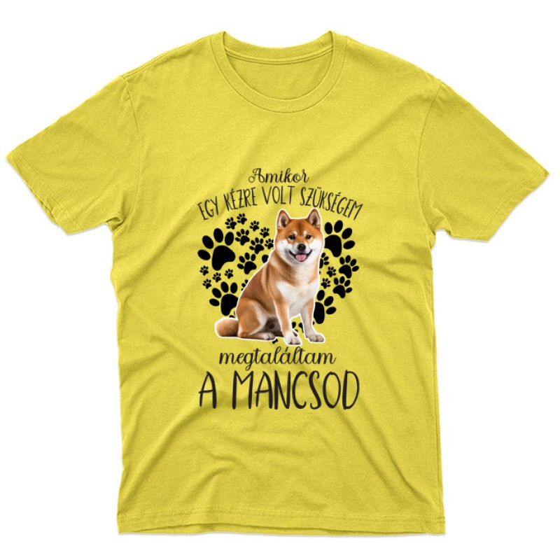 Magtláltam a mancsod (Tosa Inu ) Unisex Póló