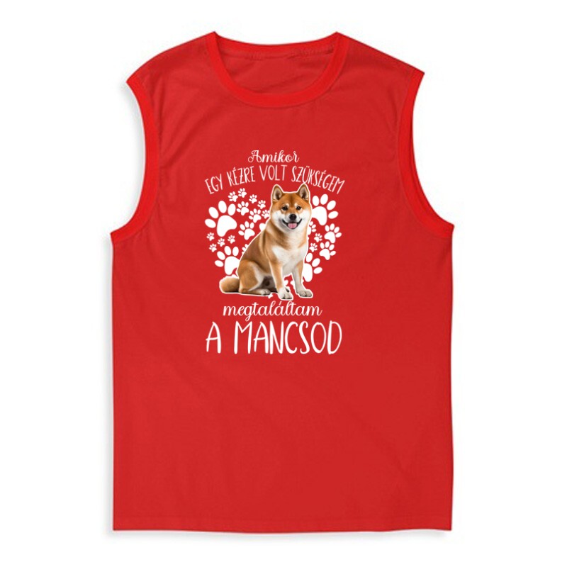 Magtláltam a mancsod (Tosa Inu ) Férfi Trikó