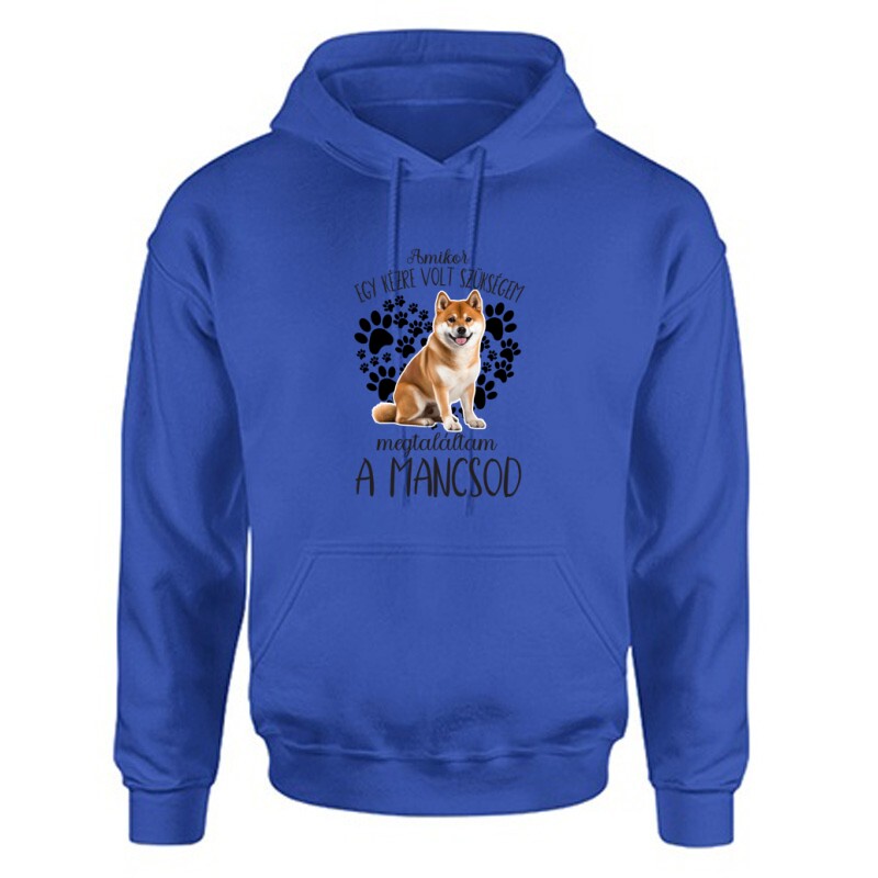 Magtláltam a mancsod (Tosa Inu ) Unisex Kapucnis Pulcsi
