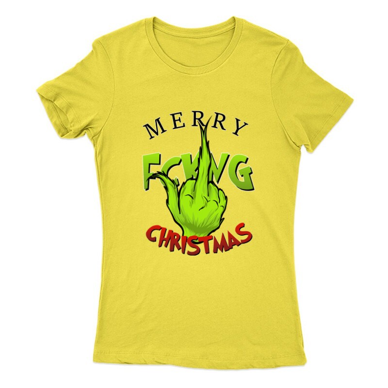 Merry Fucking Christmas Női Póló