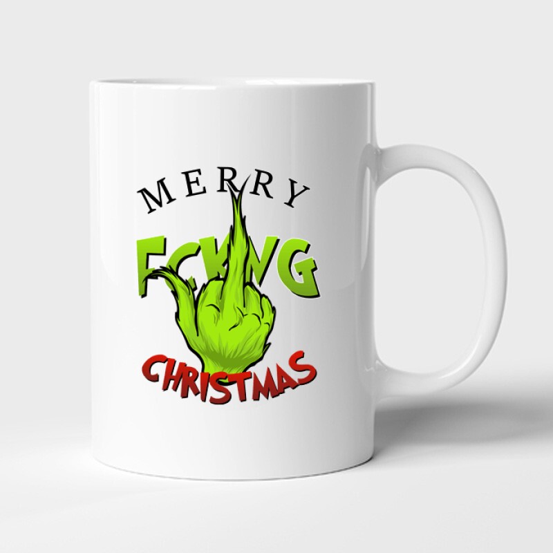 Merry Fucking Christmas Bögre