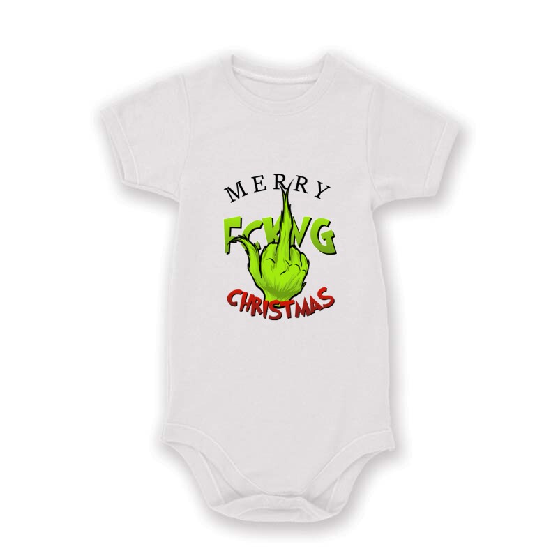Merry Fucking Christmas Baby Body