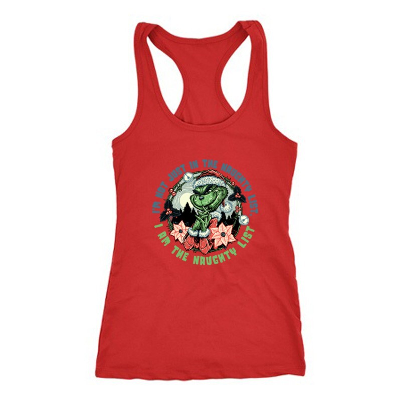 Grinch Naughty list Női Trikó