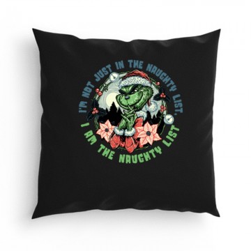 Grinch Naughty list Párna