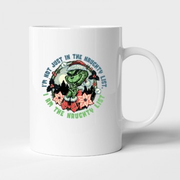 Grinch Naughty list Bögre