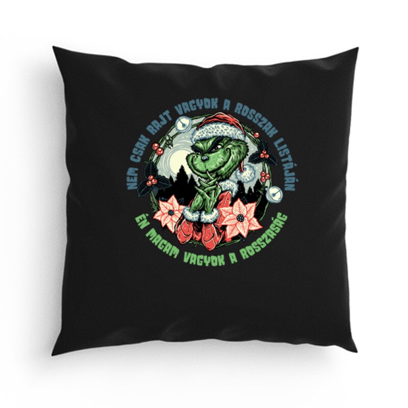 Én magam vagyok a rosszaság Párna