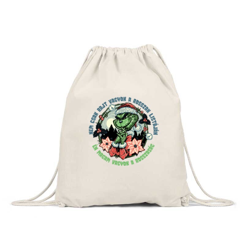 Én magam vagyok a rosszaság Hátizsák