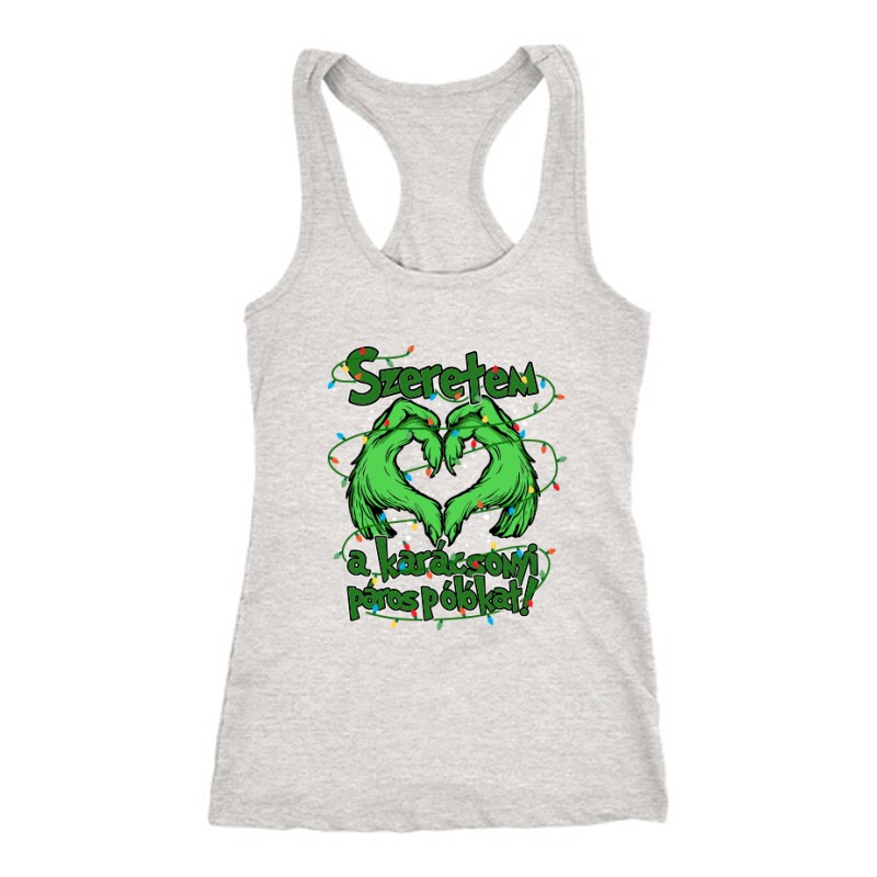 Szeretem a karácsonyi páros pólót Női Trikó