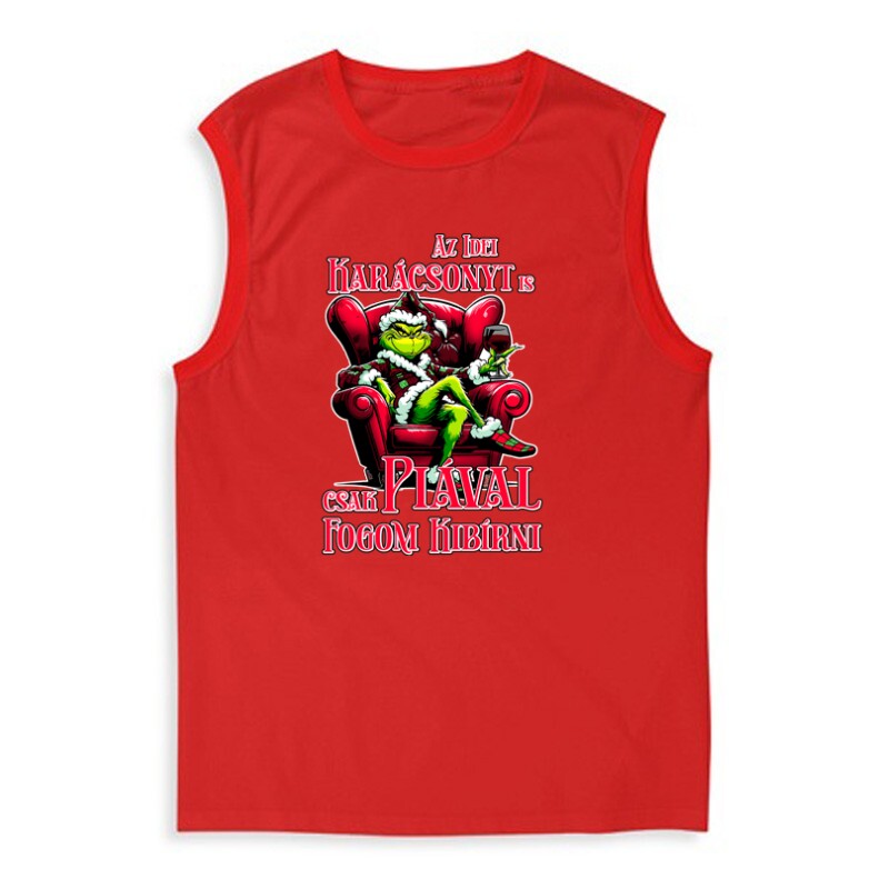 Az idei karácsonyt is csak piával fogom kibírni Férfi Trikó