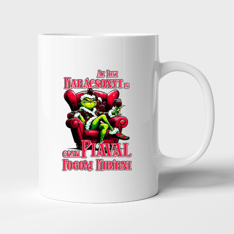 Az idei karácsonyt is csak piával fogom kibírni Bögre