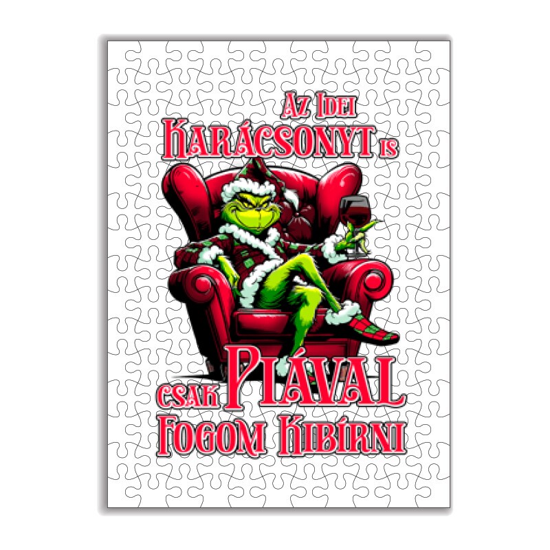 Az idei karácsonyt is csak piával fogom kibírni Puzzle