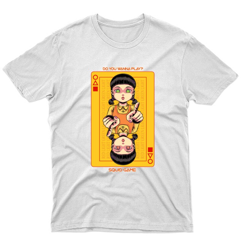 Squid game card Unisex Póló