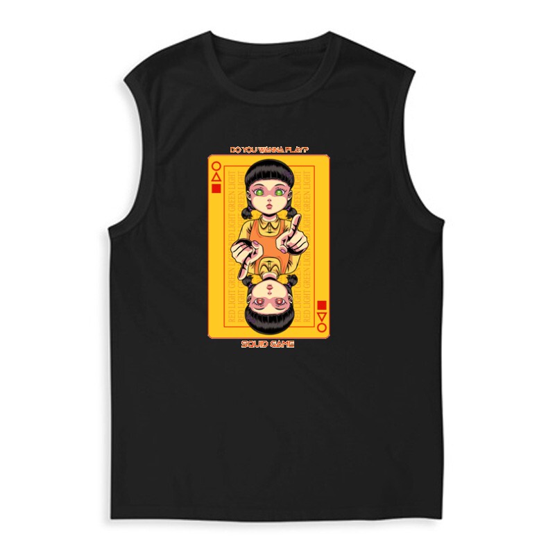 Squid game card Férfi Trikó