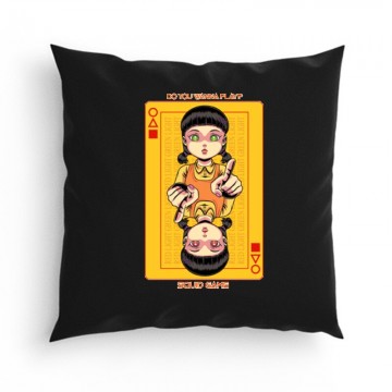 Squid game card Párna