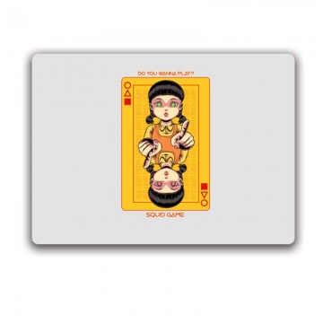 Squid game card Egérpad