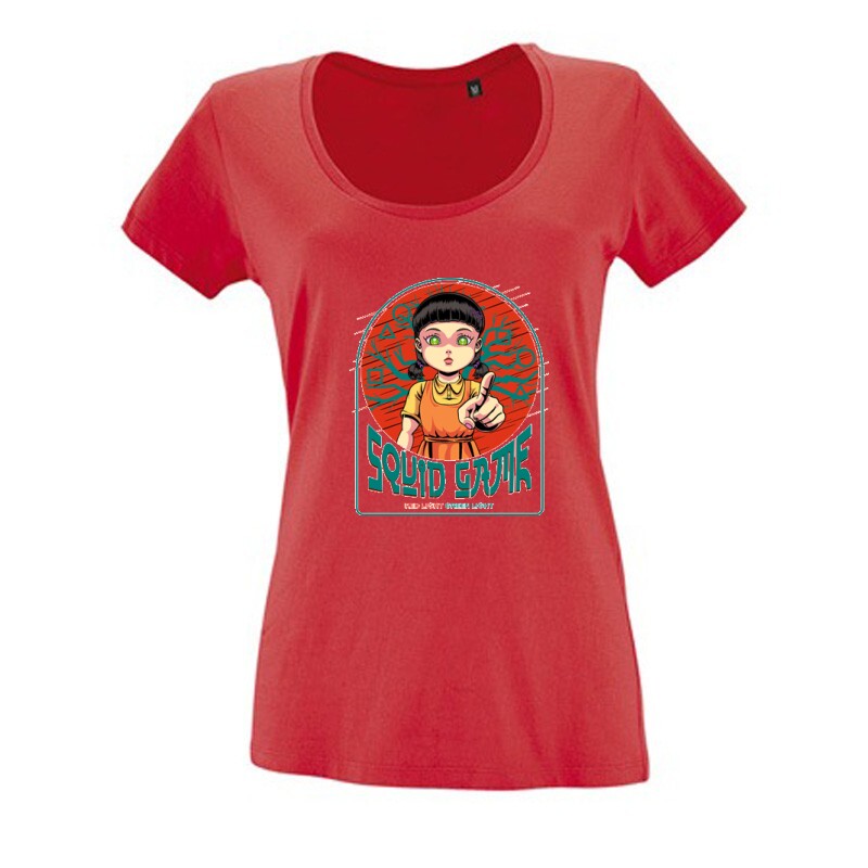 Red light green light Női O Nyakú Póló