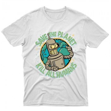 Save The Planet Unisex Póló