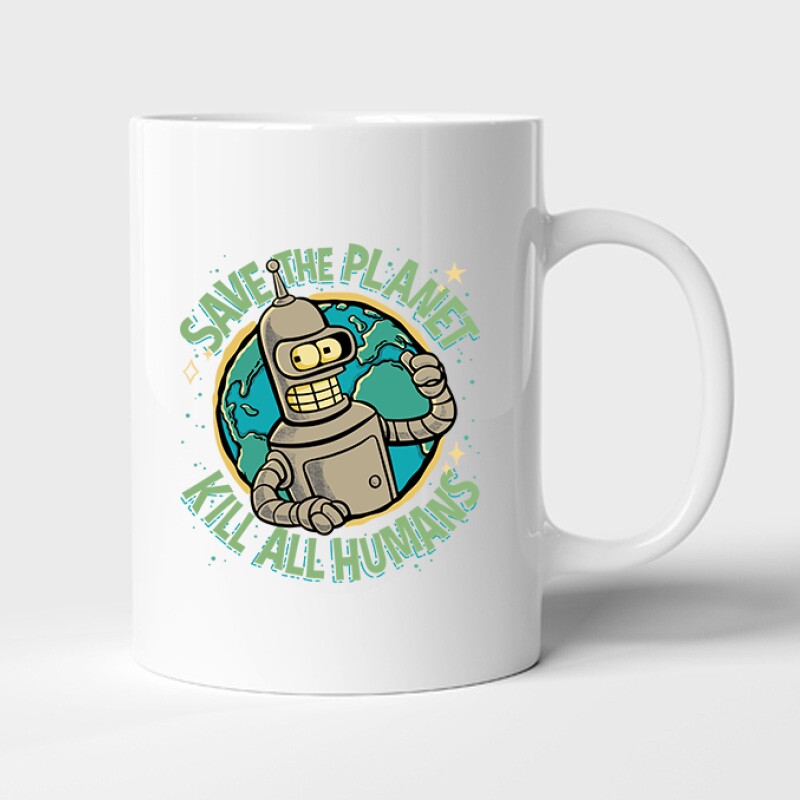 Save The Planet Bögre