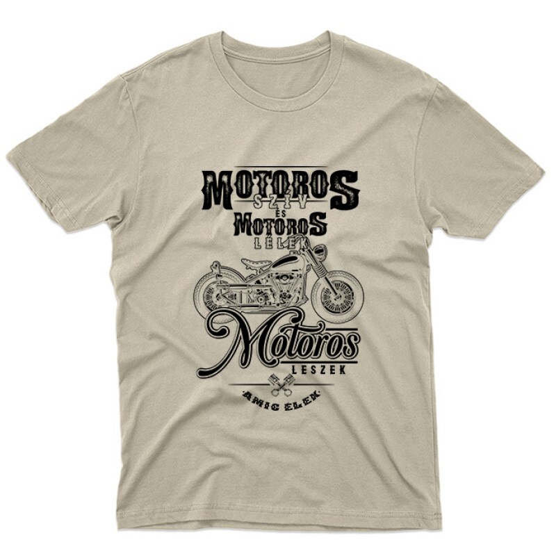 Motoros szív.motoros lélek Unisex Póló