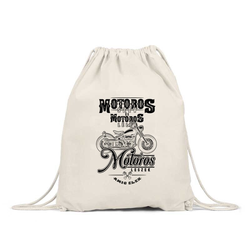Motoros szív.motoros lélek Hátizsák