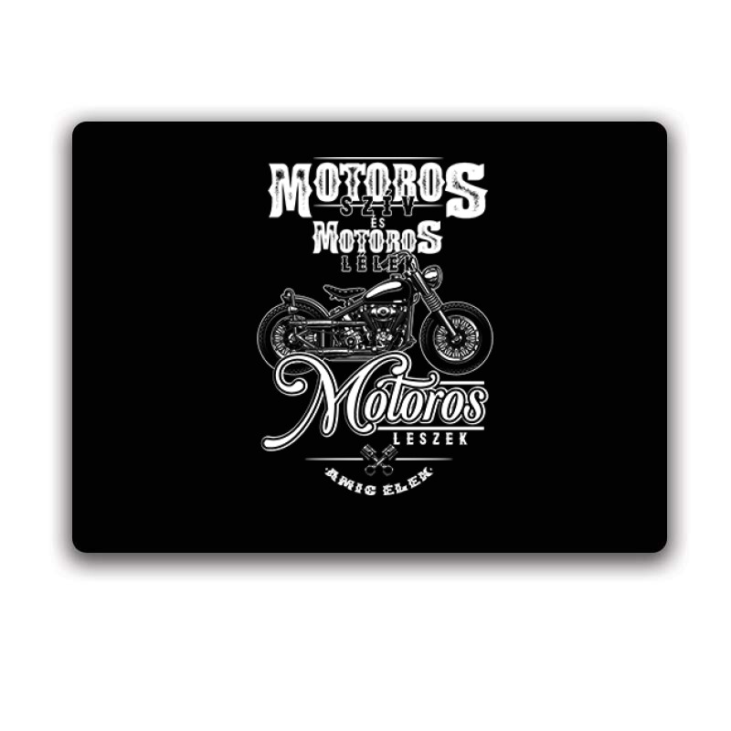 Motoros szív.motoros lélek Egérpad
