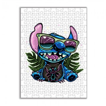 Neon Stitch Puzzle