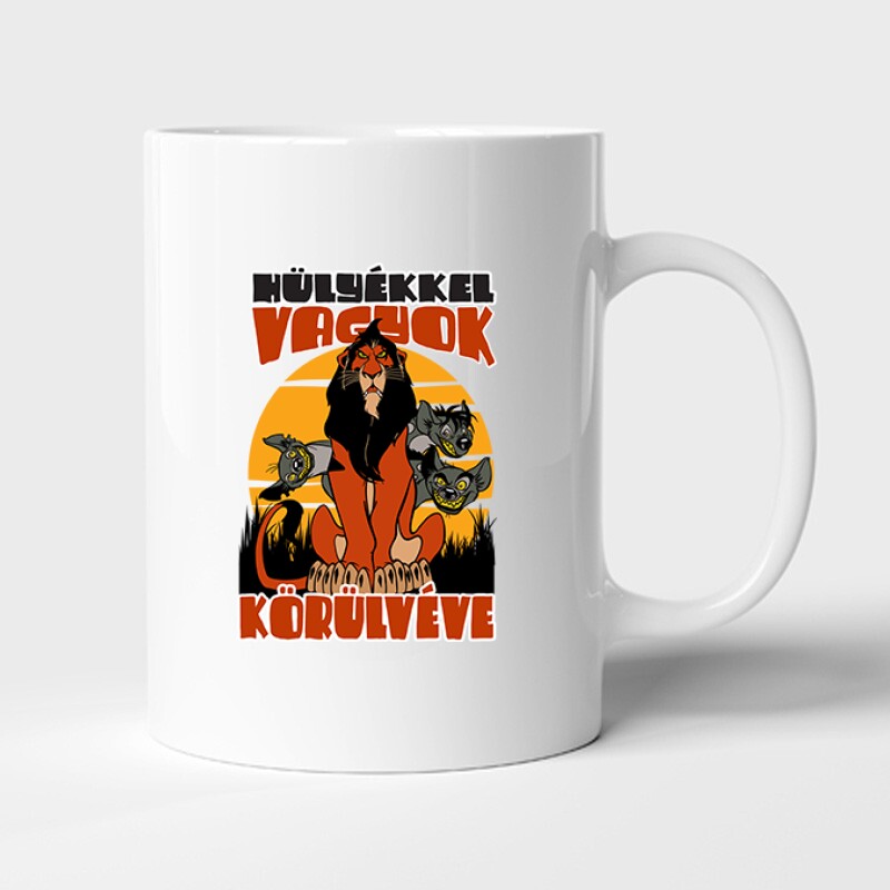 Hülyékkel vagyok körülvéve Bögre