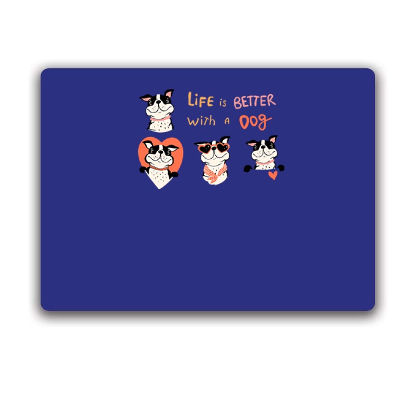 Life is better with a dog Egérpad