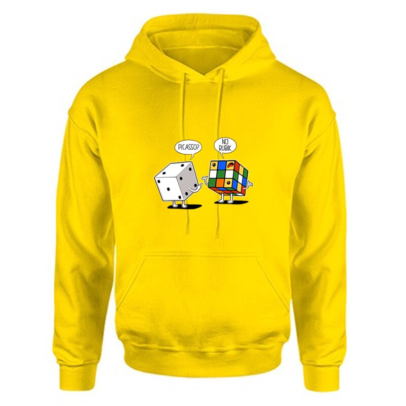 Picasso? - No Rubik Unisex Kapucnis Pulcsi