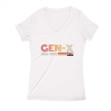 GenX Női V Kivágott póló