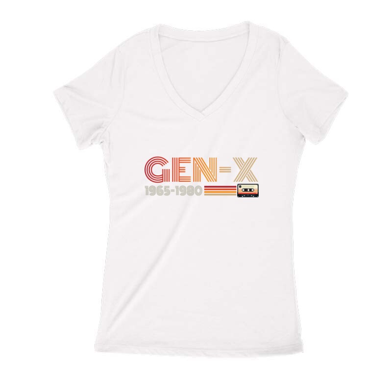 GenX Női V Kivágott póló
